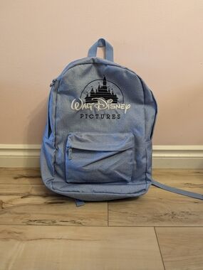 Disney ' Walt Disney Pictures' Light Blue Backpack